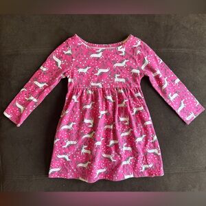 wonder nation Pink Unicorns and Hearts Skate Dress